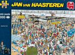 Jan van Haasteren puzzel 1000 stuks Departure Hall, Hobby en Vrije tijd, 500 t/m 1500 stukjes, Legpuzzel, Zo goed als nieuw, Ophalen