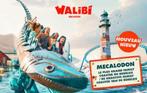 Walibi tickets 4 volw + 4 kind (-12j) - totaalprijs €100, Tickets en Kaartjes