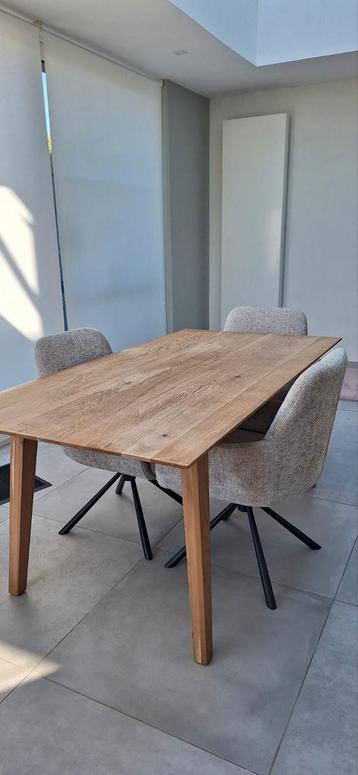 Table en chêne 18090, Maison & Meubles, Tables | Tables à manger, Enlèvement, Comme neuf