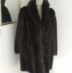 Manteau fourrure VISON taille 44/46 Vintage, Vêtements | Femmes, Brun, Porté, Taille 46/48 (XL) ou plus grande, Enlèvement ou Envoi