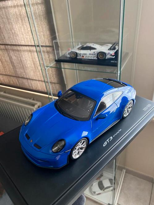 1:18 Porsche 911 GT3 touring spark, Hobby en Vrije tijd, Modelauto's | 1:18, Zo goed als nieuw, Ophalen