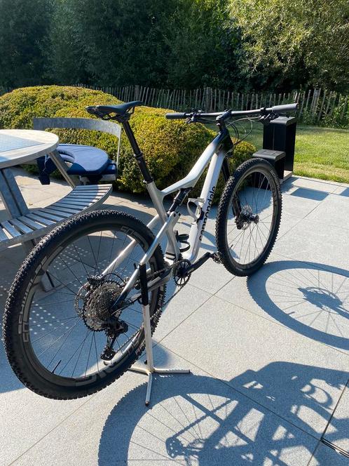 Cannondale Scalpel Carbon zilver Large Enve + dropper post, Fietsen en Brommers, Fietsen | Mountainbikes en ATB, Zo goed als nieuw