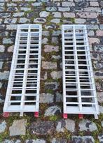 Aluminium laadbrug in 2 delen, Ophalen, Gebruikt