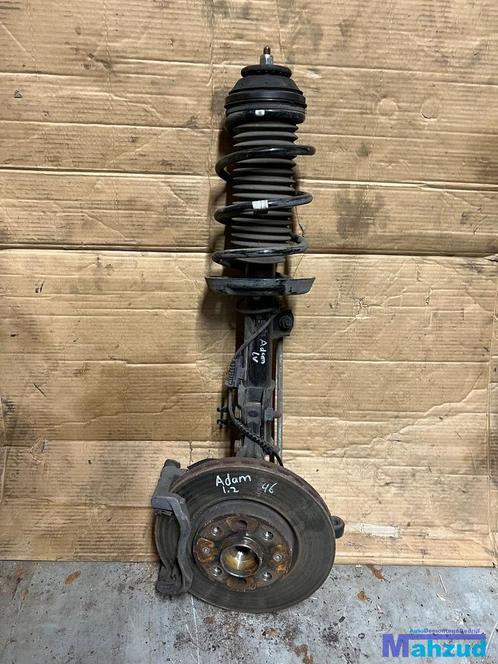 OPEL ADAM 1.2 LINKS VOOR Veerpoot met fuseehuis schijf 2012-, Auto-onderdelen, Ophanging en Onderstel, Opel, Gebruikt, Ophalen