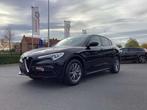 Alfa Romeo Stelvio 2.2jTD/1steEig/101000km/Cam&Pdc/LED/Crui, Auto's, Alfa Romeo, Zwart, 4 cilinders, Bedrijf, SUV of Terreinwagen