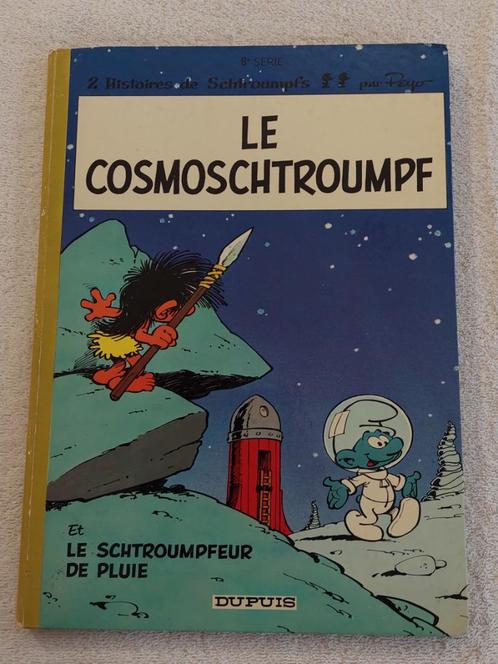 LE COSMOSCHTROUMPF DOS ROND 1970 - TBE - PEYO, Boeken, Stripverhalen, Gelezen, Ophalen of Verzenden