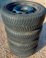 Pneus hiver 195/55-16 sur jantes BMW, Autos : Pièces & Accessoires, Pneus & Jantes, Pneus et Jantes, Pneus hiver, 16 pouces, Enlèvement