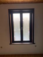 Ramen in hout, Enlèvement, Utilisé, Fenêtre de façade ou Vitre, Double vitrage