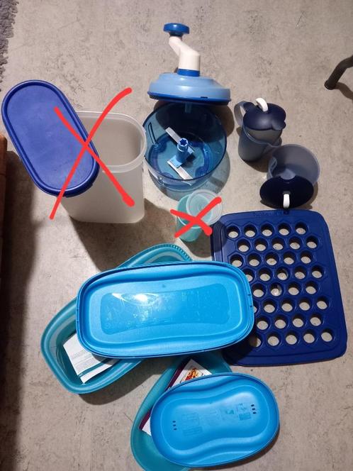 Verschillende Tupperware-fornuizen en kookgerei, Huis en Inrichting, Keuken | Tupperware, Nieuw, Overige typen, Blauw, Ophalen of Verzenden