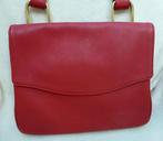 rode Delvaux schoudertas model Pouilly rubis rood, Handtassen en Accessoires, Ophalen of Verzenden, Nieuw, Rood, Handtas