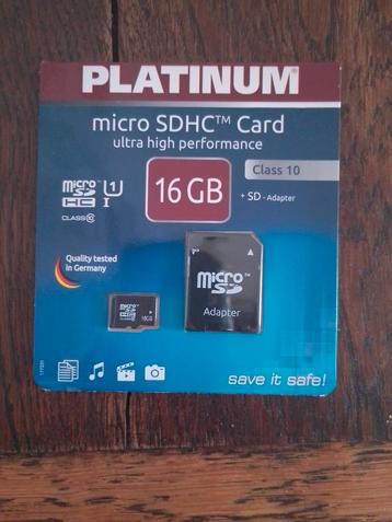 Geheugenkaart Platinum 16gb 