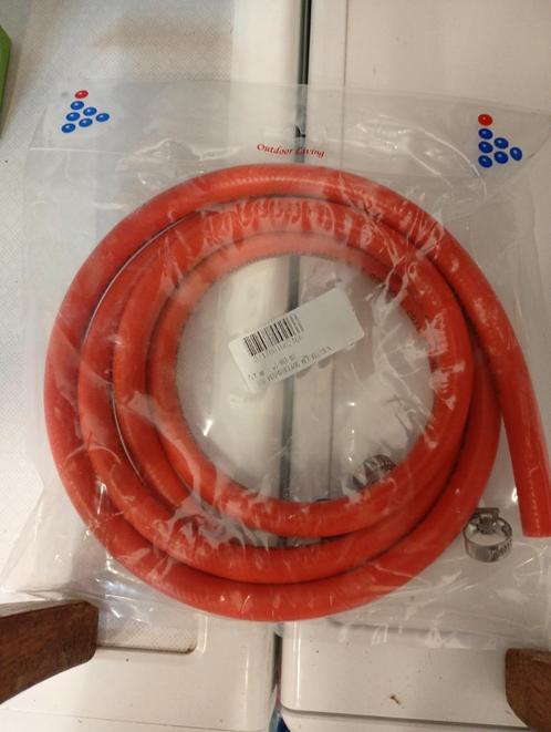 Propaangas slag met klemmen kleur oranje, Caravans en Kamperen, Caravanaccessoires, Nieuw, Ophalen of Verzenden