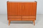 Armoire scandinave en teck et hêtre – années 60, Verzenden