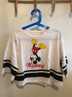 T-shirt kort & wijd Mickey Mouse Disney maat 152, Comme neuf, Fille, Enlèvement, Chemise ou À manches longues