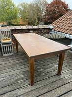 Houten tafel, Huis en Inrichting, Tafels | Eettafels, Ophalen, Gebruikt, 50 tot 100 cm, Vijf personen of meer