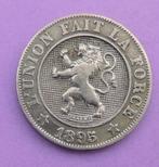 1895 10 centimes FR Léopold 2 - très rare, Postzegels en Munten, Munten | België, Verzenden, Metaal, Losse munt