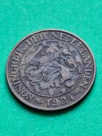 1924 Pays-Bas 1 centime Wilhelmina en bronze, rare, Timbres & Monnaies, Monnaies | Pays-Bas, Envoi, Reine Wilhelmine, 1 centime