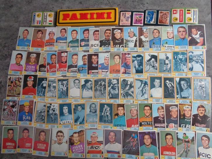 PANINI autocollants cyclistes SPRINT 71 de 1971 57 x divers, Hobby & Loisirs créatifs, Autocollants & Images, Envoi