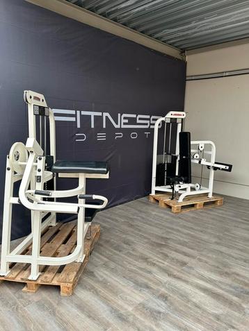 Lifefitness pro 1 bicep curl en triceps dip machine