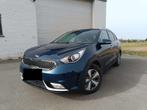 Kia Niro 1.6 GDi HEV Fusion hybride -GPS/LEER/AIRCO/CARPLAY, Auto's, 88 g/km, Gebruikt, Zwart, Blauw