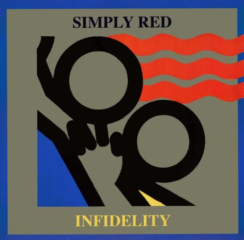 LP- Simply Red- Infidelity- Gereserveerd WILLIAMSEN, Cd's en Dvd's, Vinyl | Pop, Ophalen of Verzenden