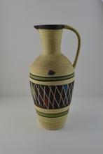 Vintage West Germany vaas Bay Keramik 268-35, Huis en Inrichting, Minder dan 50 cm, Gebruikt, Ophalen of Verzenden, Aardewerk of Porselein