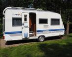 Netjes verzorgde Hobby Caravan, Caravans en Kamperen, Hobby, Treinzit, Dwarsbed, Particulier