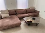 Bruine Hoekzetel natuzzi, Ophalen, Zo goed als nieuw