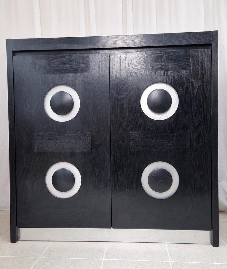 Brutalistische barkast, Huis en Inrichting, Kasten | Roldeurkasten en Archiefkasten, Ophalen