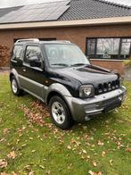 Suzuki Jimny 4x4*1.3Benzine*Trekhaak*Gekeurd*, Auto's, Achterwielaandrijving, Leder en Stof, Zwart, Bedrijf