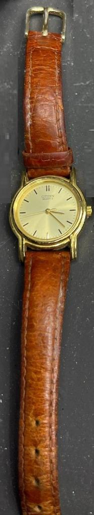 Citizen Quartz horloge - Vintage gouden model vrij zeldzaam  beschikbaar voor biedingen
