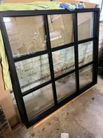 REYNAERS alu steel look raam, Doe-het-zelf en Bouw, Ophalen, Gebruikt, Gevelraam of Ruit, Dubbelglas