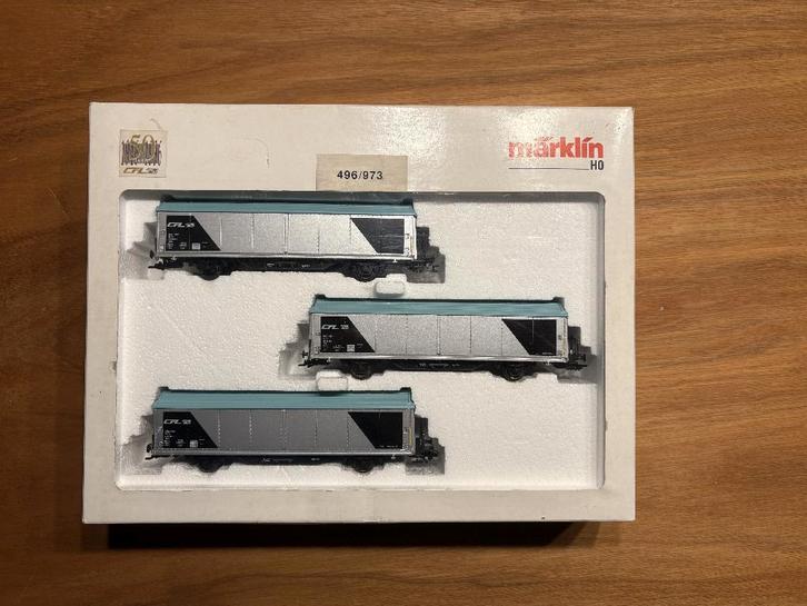 Märklin 44563.003 – Set de 3 wagons CFL – « 50 joër CFL », Hobby & Loisirs créatifs, Trains miniatures | HO, Wagon, Märklin, Enlèvement ou Envoi