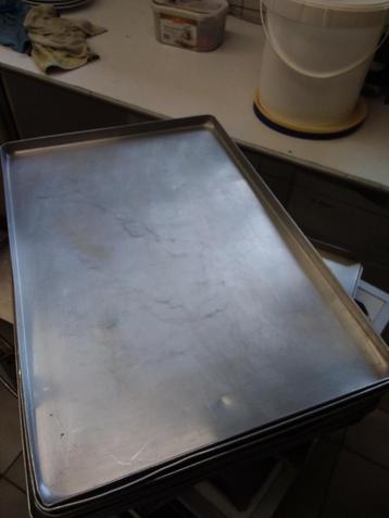 Aluminium bakplaat, bakplaat, plateau 40 x 60 cm