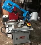 Jet metaalbandzaagmachine in heel propere staat (230V), Enlèvement, Scie à onglet, Jet