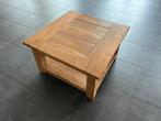 teak salontafel 80cm/80cm, Huis en Inrichting, Ophalen, 50 tot 100 cm, Vierkant, 50 tot 100 cm