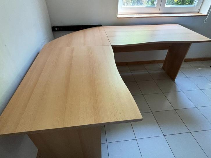 très grand bureau d'angle, Huis en Inrichting, Bureaus, Zo goed als nieuw, Bureau, Ophalen