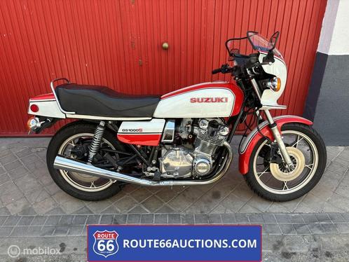 Suzuki GS1000S | 1982 | Route 66 Auctions, Auto's, Oldtimers, Bedrijf, Te koop, Suzuki, Benzine, Overige carrosserie, Handgeschakeld
