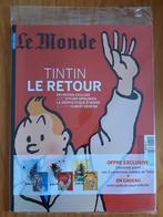 Le Monde 2009/2010 Tintin le Retour - Steven Spielberg + CP, Envoi, Tintin, Neuf, Autres types