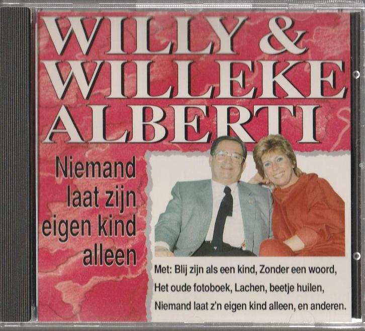 Willy & Willeke Alberti–Niemand Laat Zijn Eigen Kind Alleen, Cd's en Dvd's, Cd's | Nederlandstalig, Zo goed als nieuw, Pop, Ophalen of Verzenden
