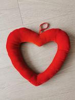 rood hart zachte stof - valentijn, Diversen, Ophalen of Verzenden