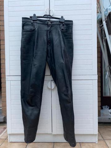 lederen motobroek G&F beschikbaar voor biedingen