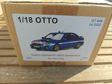 Otto OT948 Subaru Impreza Sti Wrx Gendarmerie Blauw 2006 beschikbaar voor biedingen
