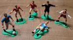6 oude figuurtjes - thema voetbal, Verzamelen, Ophalen of Verzenden, Gebruikt, Beeldje of Poppetje