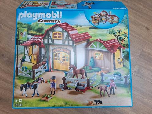Playmobil country club d'équitation - poney club -  van ..., Enfants & Bébés, Jouets | Playmobil, Comme neuf, Ensemble complet
