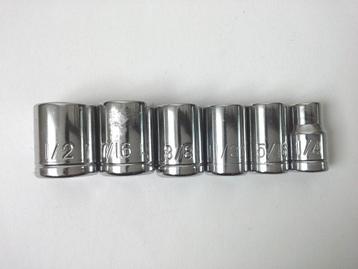 Lot de 6 douilles 6 pans pour bricolage beschikbaar voor biedingen