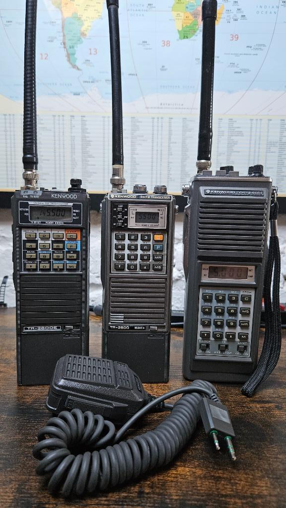 3 Retro Kenwood Portabels TR2x000, Telecommunicatie, Portofoons en Walkie-talkies, Gebruikt, Portofoon of Walkie-talkie, Ophalen of Verzenden