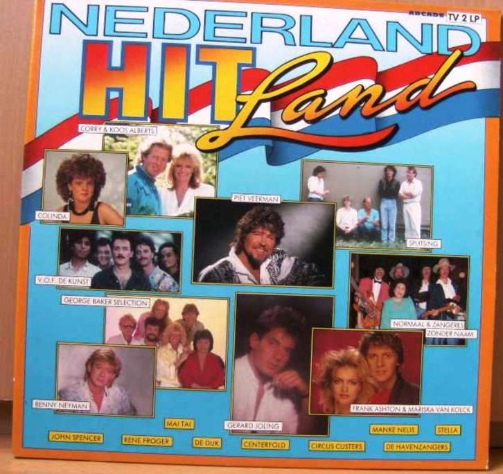 Dubbel LP - Nederland Hitland, Cd's en Dvd's, Vinyl | Verzamelalbums, Zo goed als nieuw, Pop, 12 inch, Ophalen of Verzenden