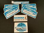 SABENA WORLD AIRLINES STICKERS., Ophalen, Zo goed als nieuw
