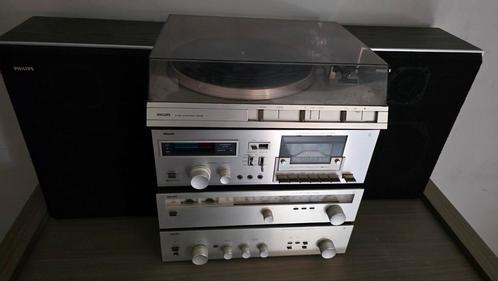 Philips old school stereo te koop., Audio, Tv en Foto, Stereoketens, Gebruikt, Philips, Ophalen